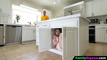Step father crushes his tiny booty stepdaughter at morning Step father crushes his tiny booty stepdaughter at morning
