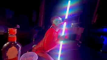 Overconfident stripper thinks she has what it takes to impress the big bosses and dance at club drill only ends up getting dicked down