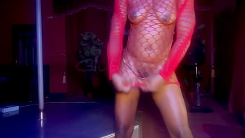 Overconfident stripper thinks she has what it takes to impress the big bosses and dance at club drill only ends up getting dicked down