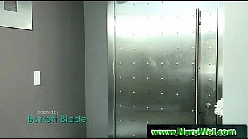 Nuru massage with busty asian and wet handjob 15