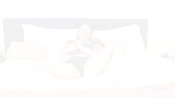 Gray shirt black panties and a whole lot of pleasure