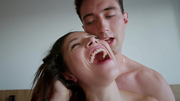 Latina college girl wants her first time to be with a condom