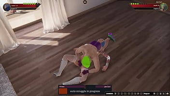 Ariana vs joe nf3d mixed sex combat ring battle