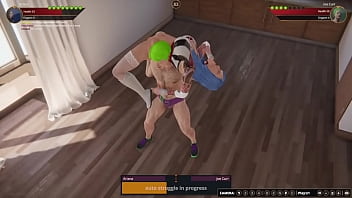 Ariana vs joe nf3d mixed sex combat ring battle