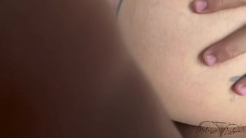 Dupla penetração com meus dois machos no pelo gozei muito na rola deles