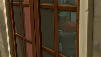 Bartender giving head