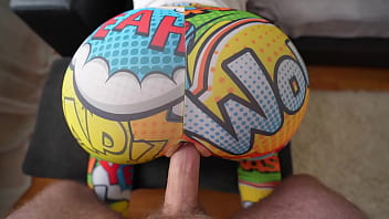 Caught my stepsister masturbating and fucked her tearing her leggings on her big ass