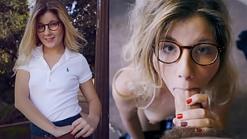 Blonde teen begs for a deep fill after rough office chair punishment Blonde teen begs for a deep fill after rough office chair punishment