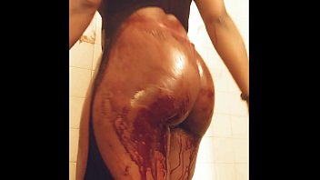 Boomerang and bust it back chocolate syrup covering my ass double videos