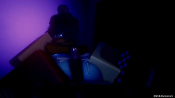 Punk chick gets dick rubbin her booty