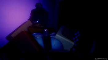 Punk chick gets dick rubbin her booty