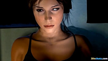 Very hot girl in action