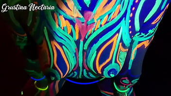 Fucked the wild slim girl in the uv light