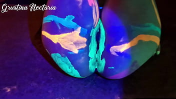 Fucked the wild slim girl in the uv light