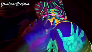 Fucked the wild slim girl in the uv light