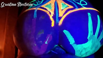 Fucked the wild slim girl in the uv light