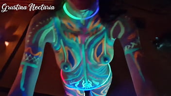 Fucked the wild slim girl in the uv light