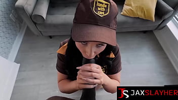 Big booty miss boddy delivers bbc for interracial wild fuck