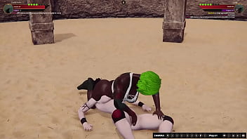 Lacey vs luna nf3d lesbian sex battle combat