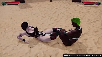 Lacey vs luna nf3d lesbian sex battle combat