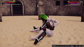 Lacey vs luna nf3d lesbian sex battle combat