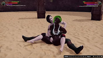 Lacey vs luna nf3d lesbian sex battle combat