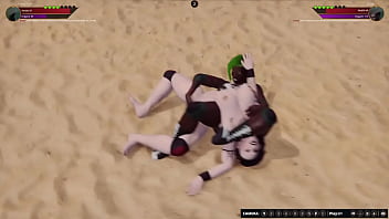 Lacey vs luna nf3d lesbian sex battle combat
