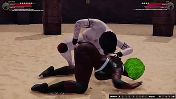 Lacey vs luna nf3d lesbian sex battle combat