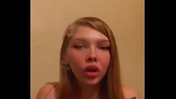 Cute pawg having fun showign her tits and vibing