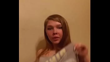 Cute pawg having fun showign her tits and vibing