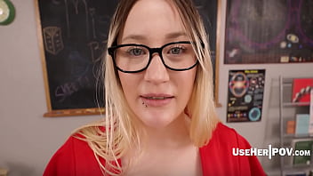 Busty and curvy stepmom uses her juicy body to keep me focussed and interested in education freeuse