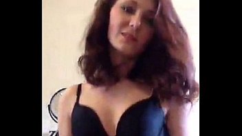 Step daughter masturbates on cam