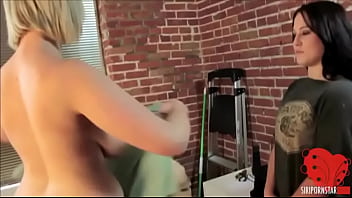 Siri Bot & Sultry Brunette Cheyenne Ignite Passion In A Steamy Show thumbnail