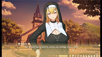 Summer clover harem hentai game ep 17 nun sister lasciviously sucking my finger in public