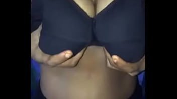 Neighbor aunty show seducing me showing her tits