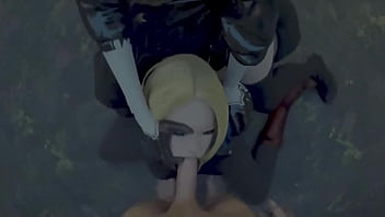 Android 18 te taille une bonne pipe 4odm