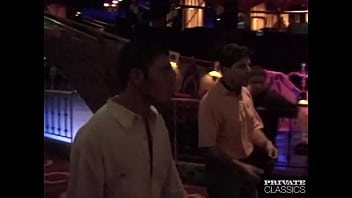 Sasha finds three lucky guys for a gangbang in las vegas