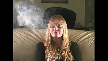 Anika 19 yr old blonde non nude sfw smoking clips