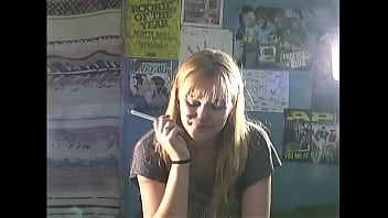 Anika 19 yr old blonde non nude sfw smoking clips