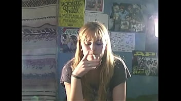 Anika 19 yr old blonde non nude sfw smoking clips