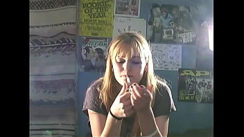 Anika 19 yr old blonde non nude sfw smoking clips
