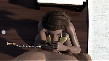 Jenna chupando pela primeira vez