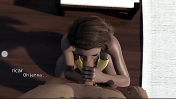 Jenna chupando pela primeira vez