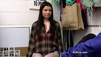 Busty fae sucks dick for stealing makeup