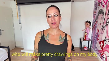 A body painting session goes wrong