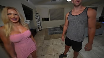 Hotwife cheats with stud in front of hubby Hotwife cheats with stud in front of hubby