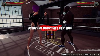 Aoiazumi vs rex nf3d mixed sexual combat femdom