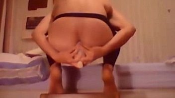 Stretching my greedy asshole with big dildos