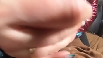 Preview the nympho wife plays with her camel toe jumpsuit and put some cum on her shinny red down jacket 230#amateur #m