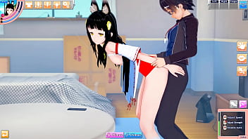 Nagato sucks and fucks lucky guy